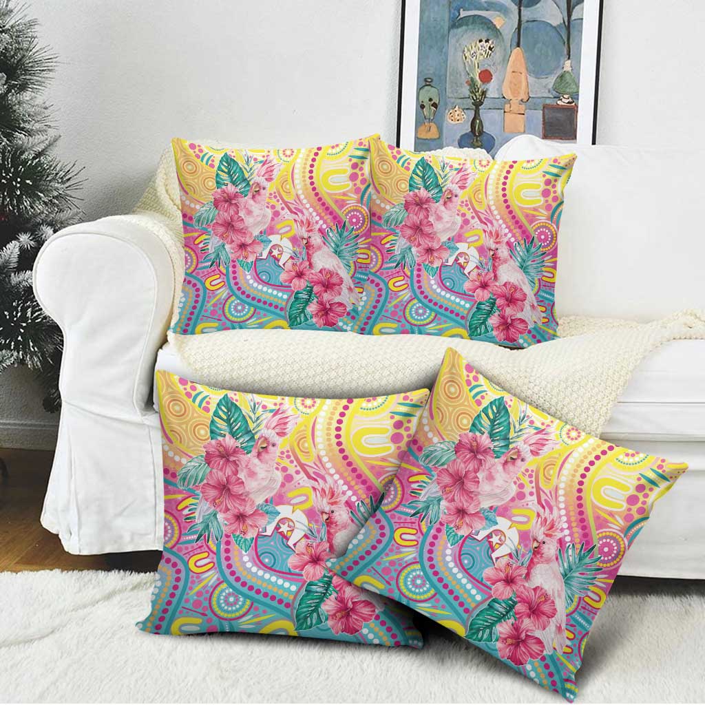 Australia Indigenous NAIDOC Week With Cockatoos Pillow Cover