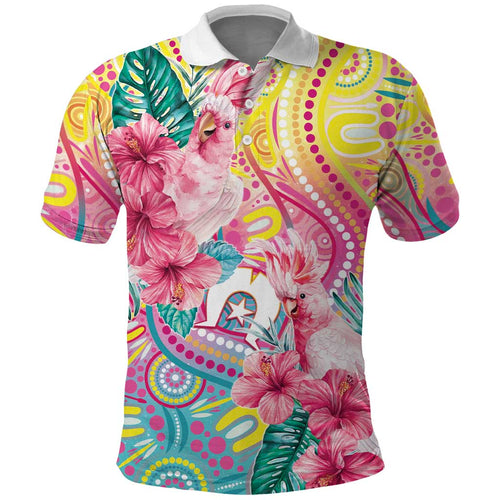 Australia Indigenous NAIDOC Week With Cockatoos Polo Shirt