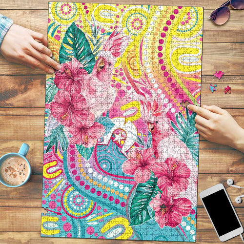Australia Indigenous NAIDOC Week With Cockatoos Puzzle