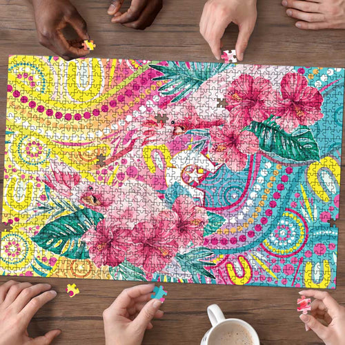 Australia Indigenous NAIDOC Week With Cockatoos Puzzle