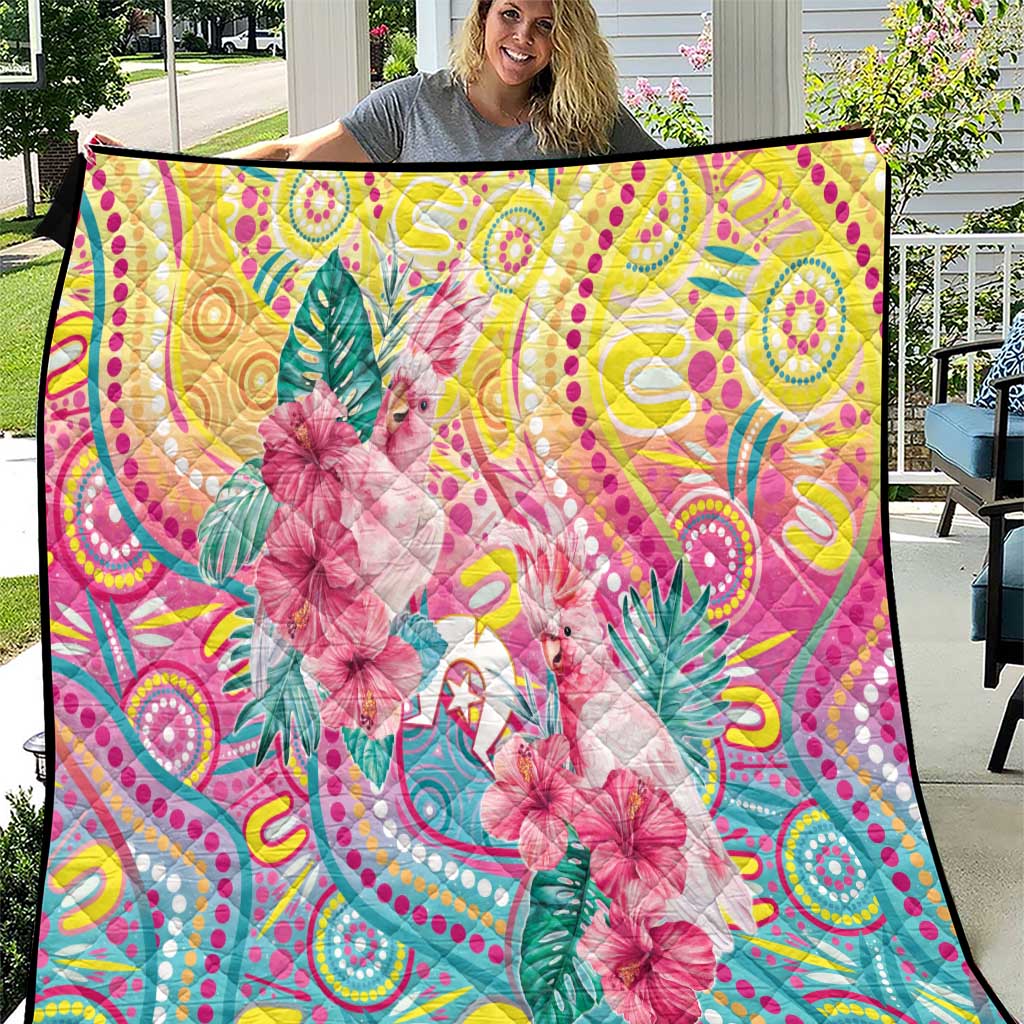 Australia Indigenous NAIDOC Week With Cockatoos Quilt