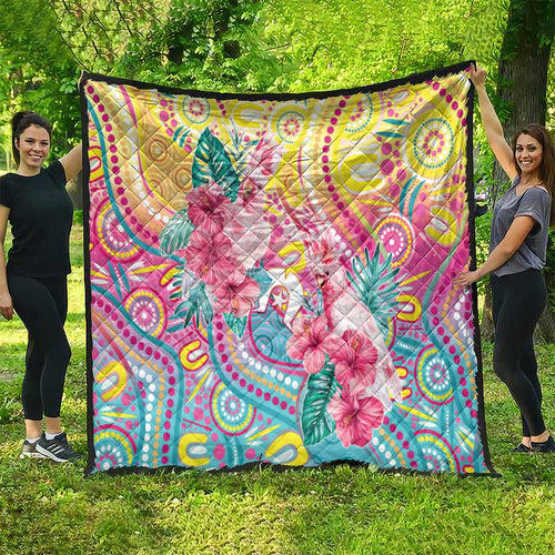 Australia Indigenous NAIDOC Week With Cockatoos Quilt