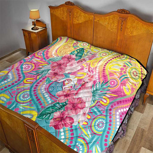 Australia Indigenous NAIDOC Week With Cockatoos Quilt