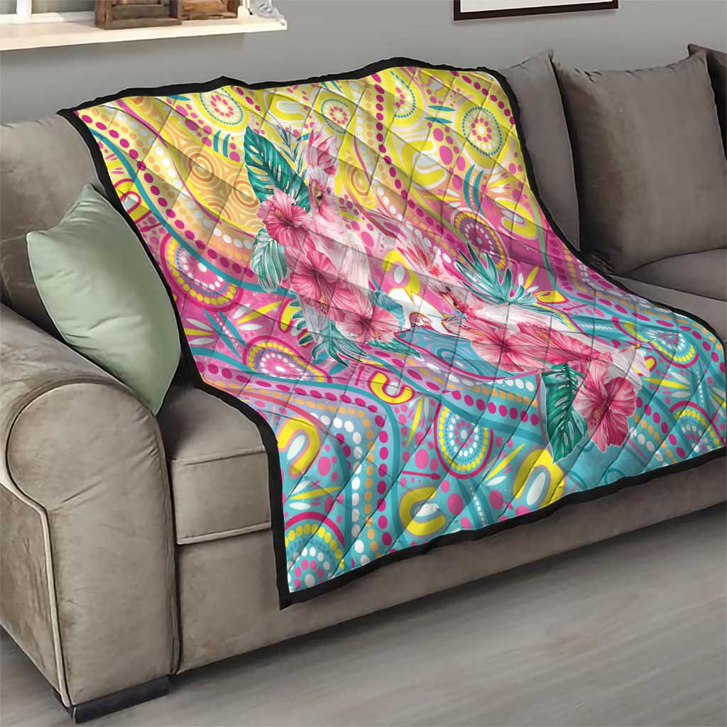 Australia Indigenous NAIDOC Week With Cockatoos Quilt