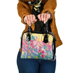 Australia Indigenous NAIDOC Week With Cockatoos Shoulder Handbag