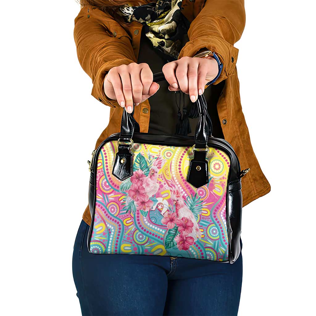 Australia Indigenous NAIDOC Week With Cockatoos Shoulder Handbag