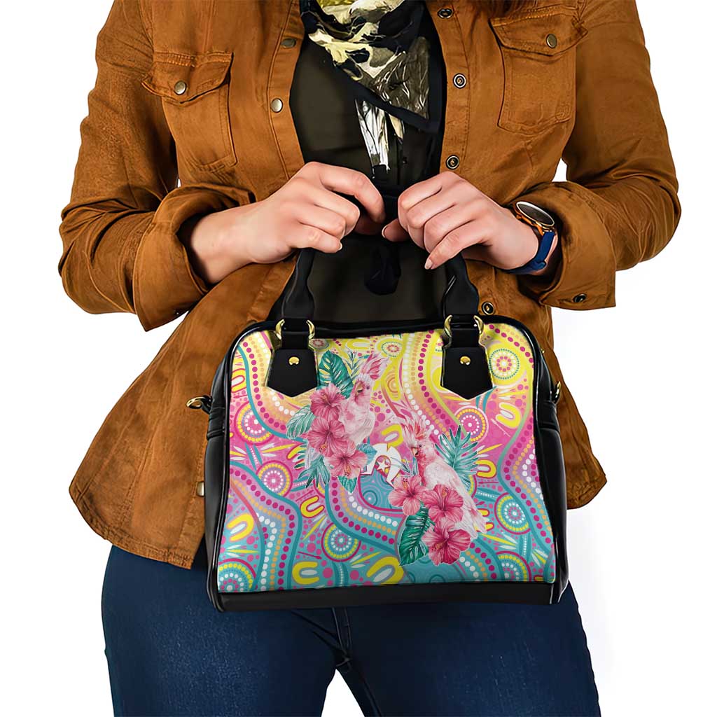 Australia Indigenous NAIDOC Week With Cockatoos Shoulder Handbag