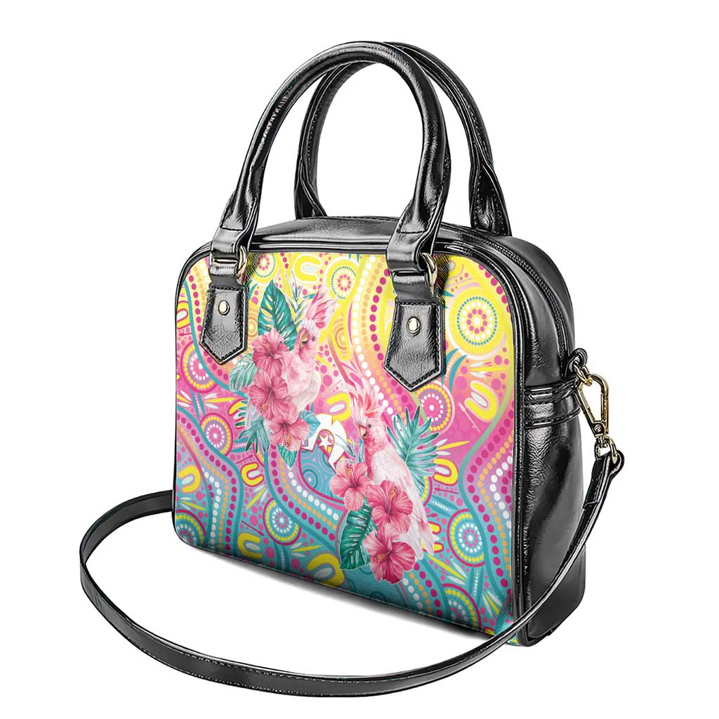 Australia Indigenous NAIDOC Week With Cockatoos Shoulder Handbag