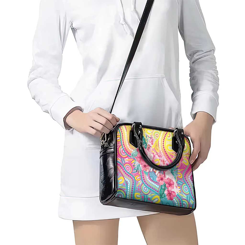 Australia Indigenous NAIDOC Week With Cockatoos Shoulder Handbag