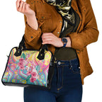 Australia Indigenous NAIDOC Week With Cockatoos Shoulder Handbag
