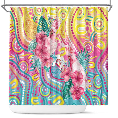 Australia Indigenous NAIDOC Week With Cockatoos Shower Curtain