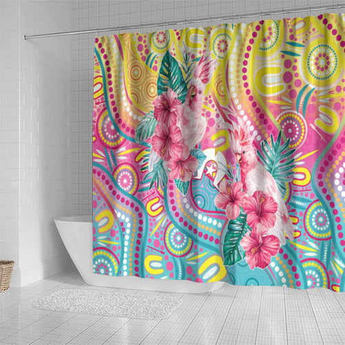 Australia Indigenous NAIDOC Week With Cockatoos Shower Curtain