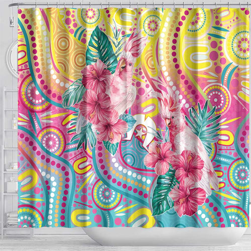 Australia Indigenous NAIDOC Week With Cockatoos Shower Curtain
