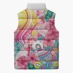 Australia Indigenous NAIDOC Week With Cockatoos Sleeveless Puffer Jacket