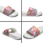 Australia Indigenous NAIDOC Week With Cockatoos Slide Sandals