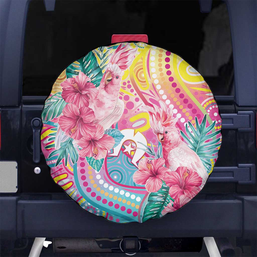 Australia Indigenous NAIDOC Week With Cockatoos Spare Tire Cover