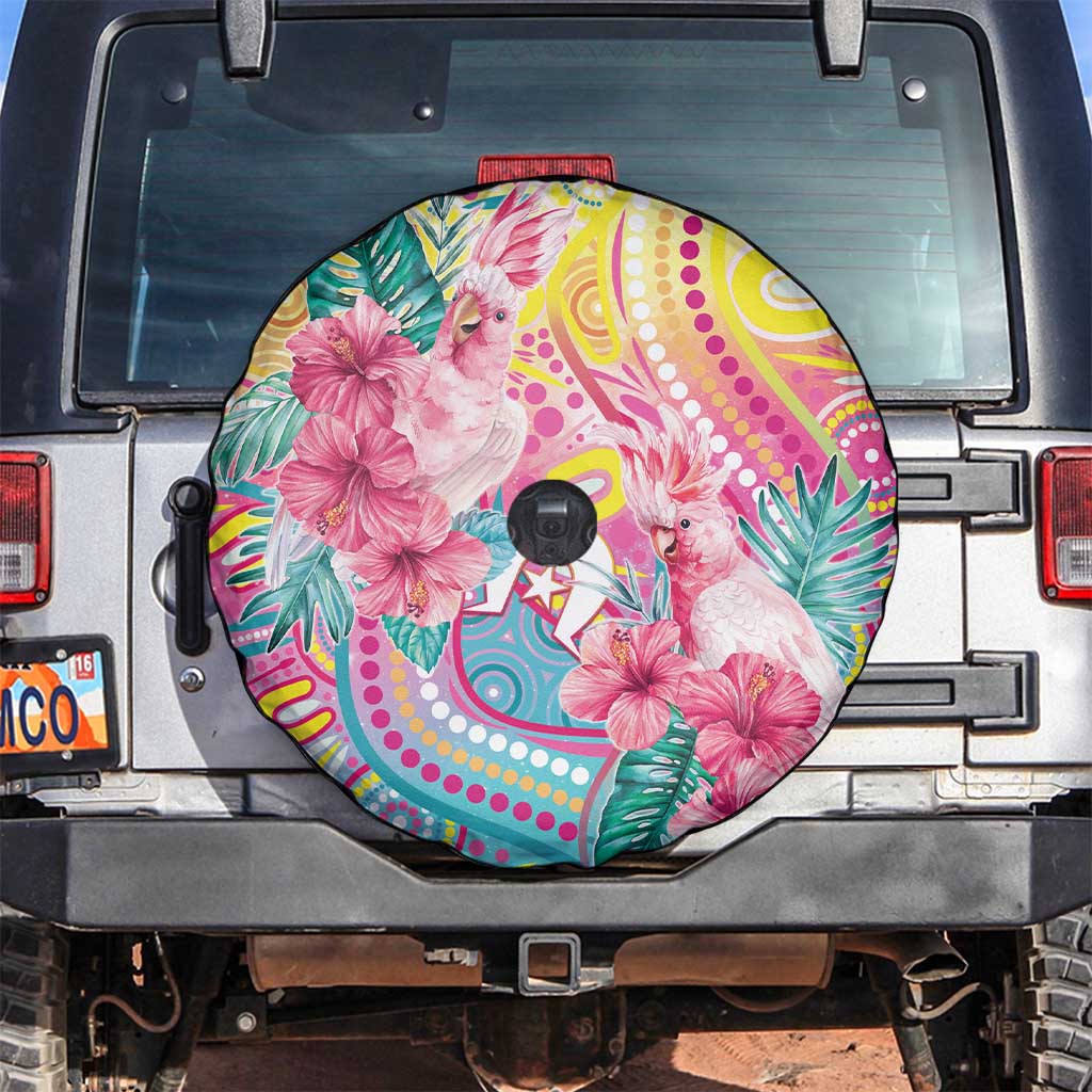 Australia Indigenous NAIDOC Week With Cockatoos Spare Tire Cover