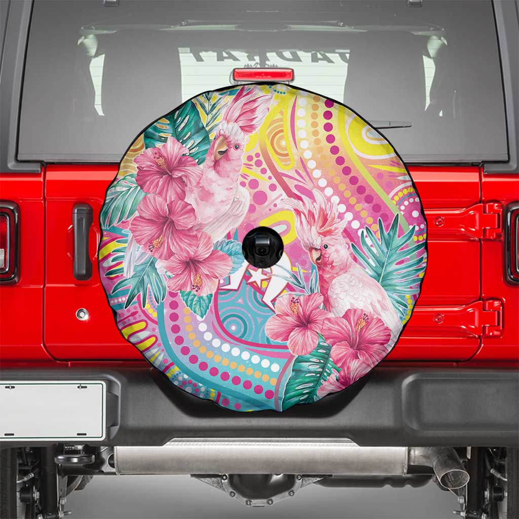 Australia Indigenous NAIDOC Week With Cockatoos Spare Tire Cover