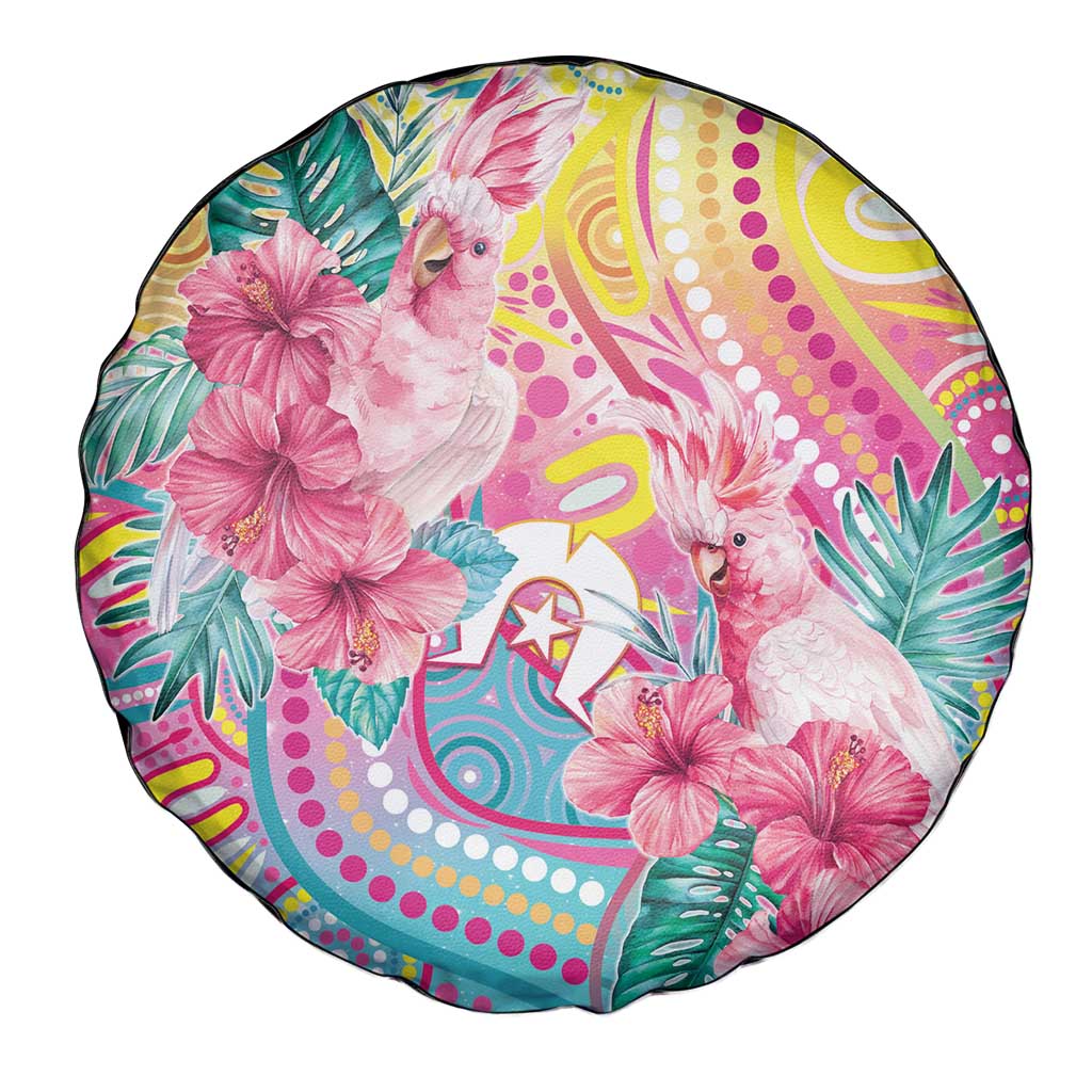 Australia Indigenous NAIDOC Week With Cockatoos Spare Tire Cover