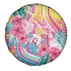 Australia Indigenous NAIDOC Week With Cockatoos Spare Tire Cover
