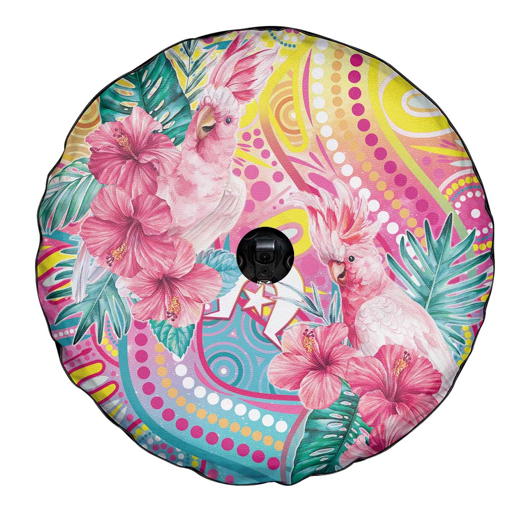 Australia Indigenous NAIDOC Week With Cockatoos Spare Tire Cover