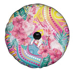 Australia Indigenous NAIDOC Week With Cockatoos Spare Tire Cover