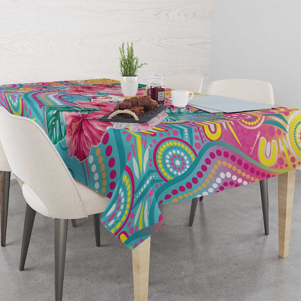 Australia Indigenous NAIDOC Week With Cockatoos Tablecloth