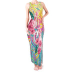 Australia Indigenous NAIDOC Week With Cockatoos Tank Maxi Dress