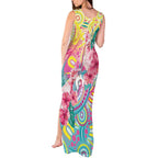 Australia Indigenous NAIDOC Week With Cockatoos Tank Maxi Dress