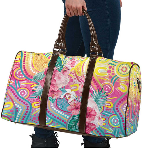 Australia Indigenous NAIDOC Week With Cockatoos Travel Bag