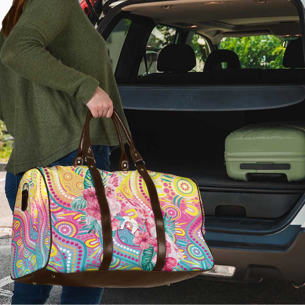 Australia Indigenous NAIDOC Week With Cockatoos Travel Bag