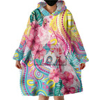 Australia Indigenous NAIDOC Week With Cockatoos Wearable Blanket Hoodie