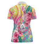 Australia Indigenous NAIDOC Week With Cockatoos Women Polo Shirt