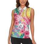 Australia Indigenous NAIDOC Week With Cockatoos Women Sleeveless Polo Shirt