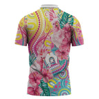 Australia Indigenous NAIDOC Week With Cockatoos Zipper Polo Shirt