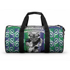 New Zealand Warrior Duffle Bag Maori Tribal Pattern