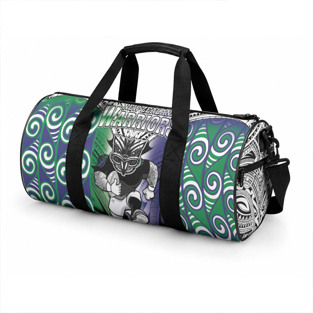 New Zealand Warrior Duffle Bag Maori Tribal Pattern