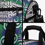 New Zealand Warrior Duffle Bag Maori Tribal Pattern