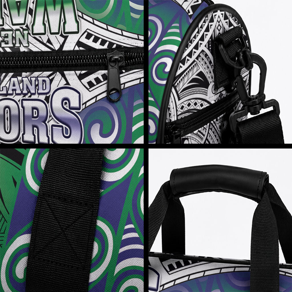 New Zealand Warrior Duffle Bag Maori Tribal Pattern