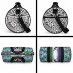 New Zealand Warrior Duffle Bag Maori Tribal Pattern