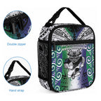 New Zealand Warrior Lunch Bag Maori Tribal Pattern