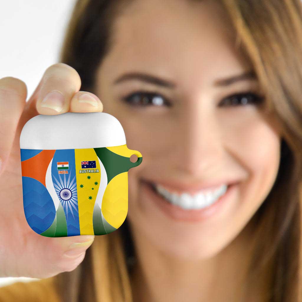 India Vs Australia Cricket AirPods Case Final Matchup - Aussie Hoodie