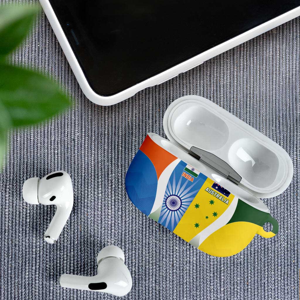 India Vs Australia Cricket AirPods Case Final Matchup - Aussie Hoodie