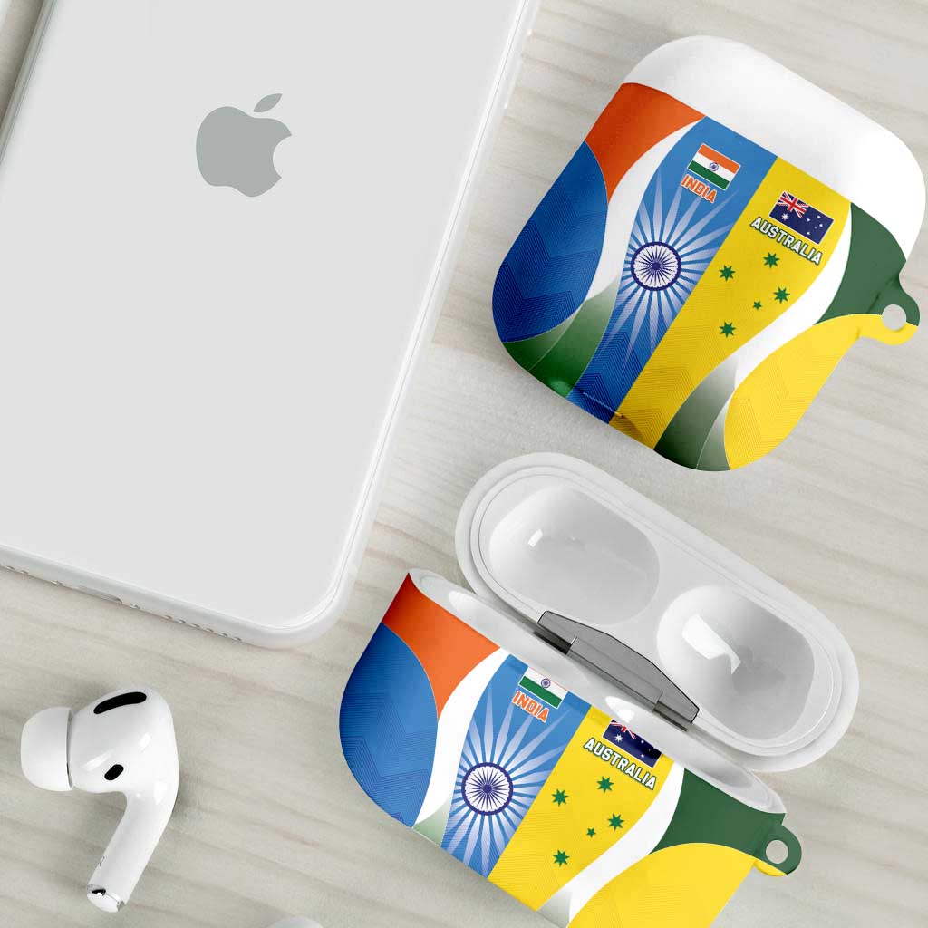 India Vs Australia Cricket AirPods Case Final Matchup - Aussie Hoodie