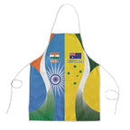 India Vs Australia Cricket Apron Final Matchup - Aussie Hoodie