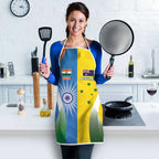 India Vs Australia Cricket Apron Final Matchup - Aussie Hoodie