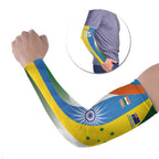 Custom India Vs Australia Cricket Arm Sleeves Final Matchup - Aussie Hoodie