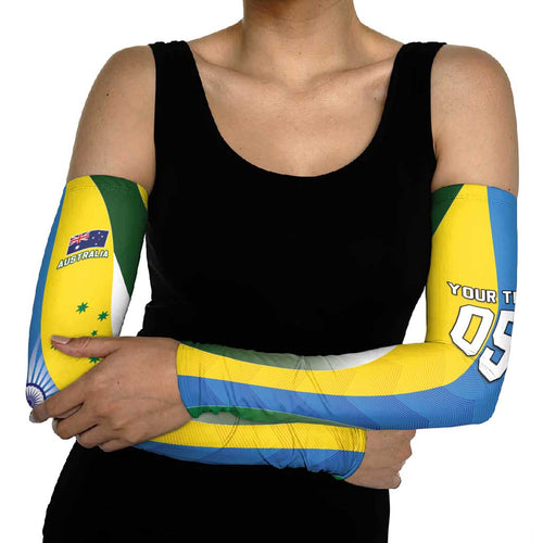 Custom India Vs Australia Cricket Arm Sleeves Final Matchup - Aussie Hoodie