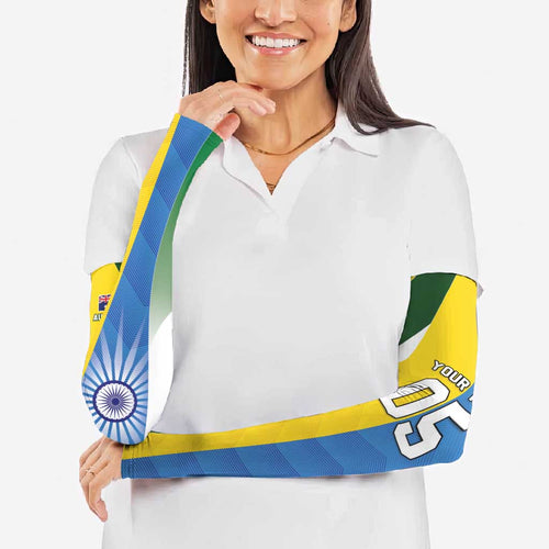 Custom India Vs Australia Cricket Arm Sleeves Final Matchup - Aussie Hoodie