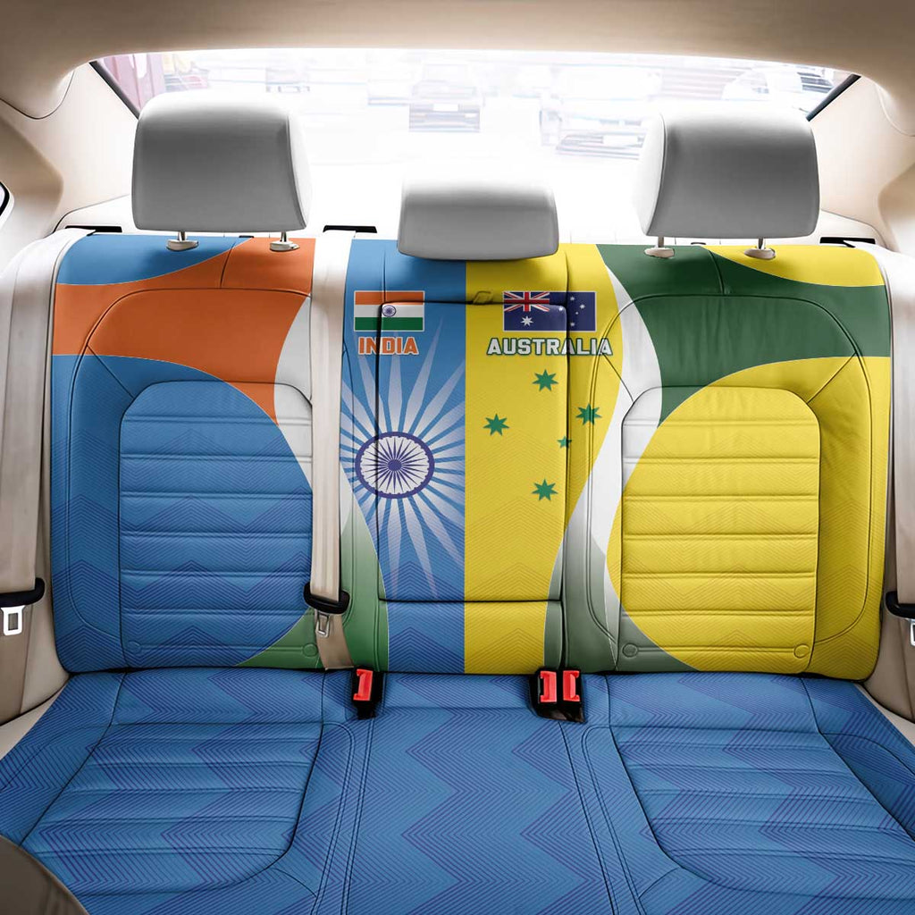 India Vs Australia Cricket Back Car Seat Cover Final Matchup - Aussie Hoodie